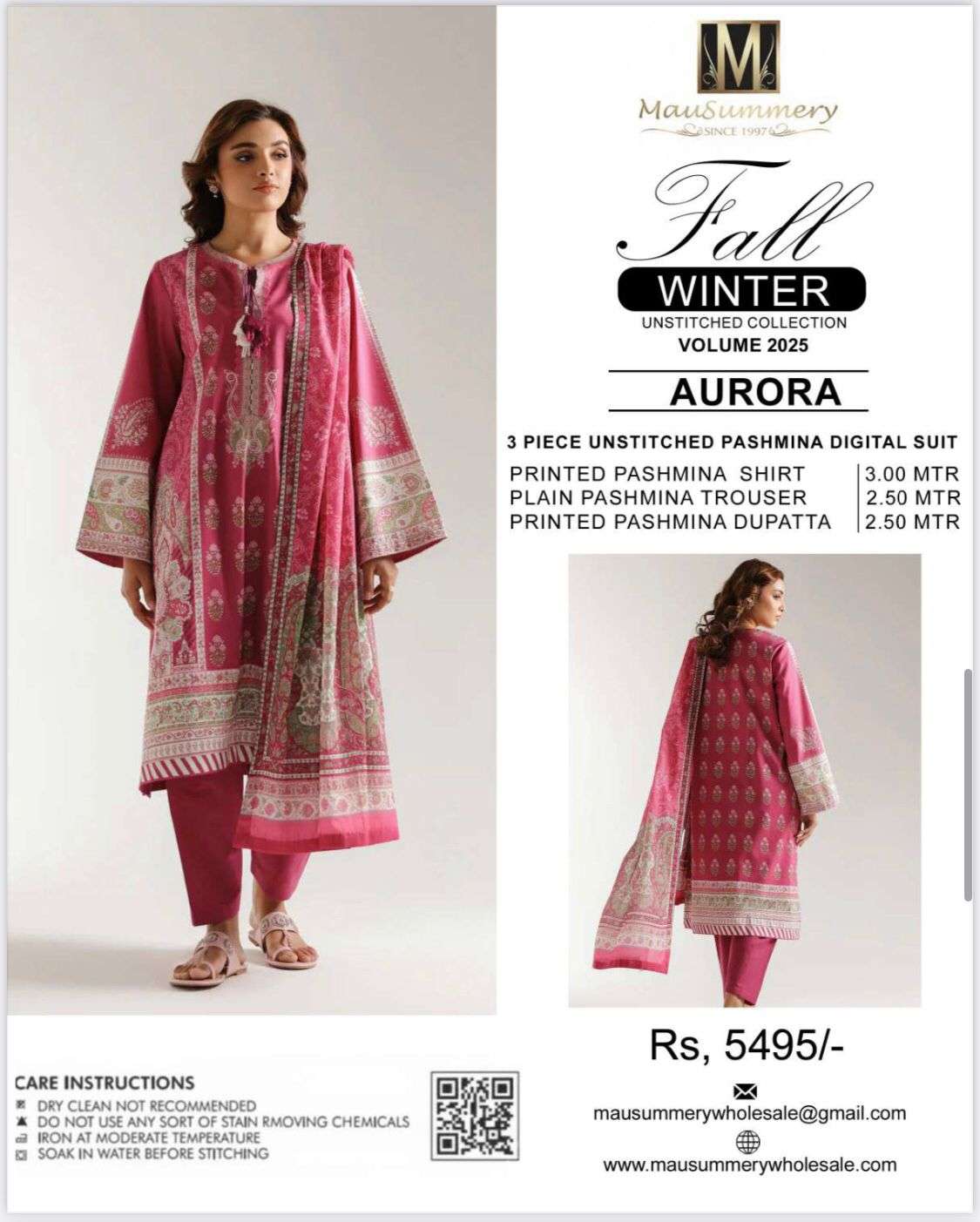 Pashmina Prints 2025-2026 by Mausummery-07