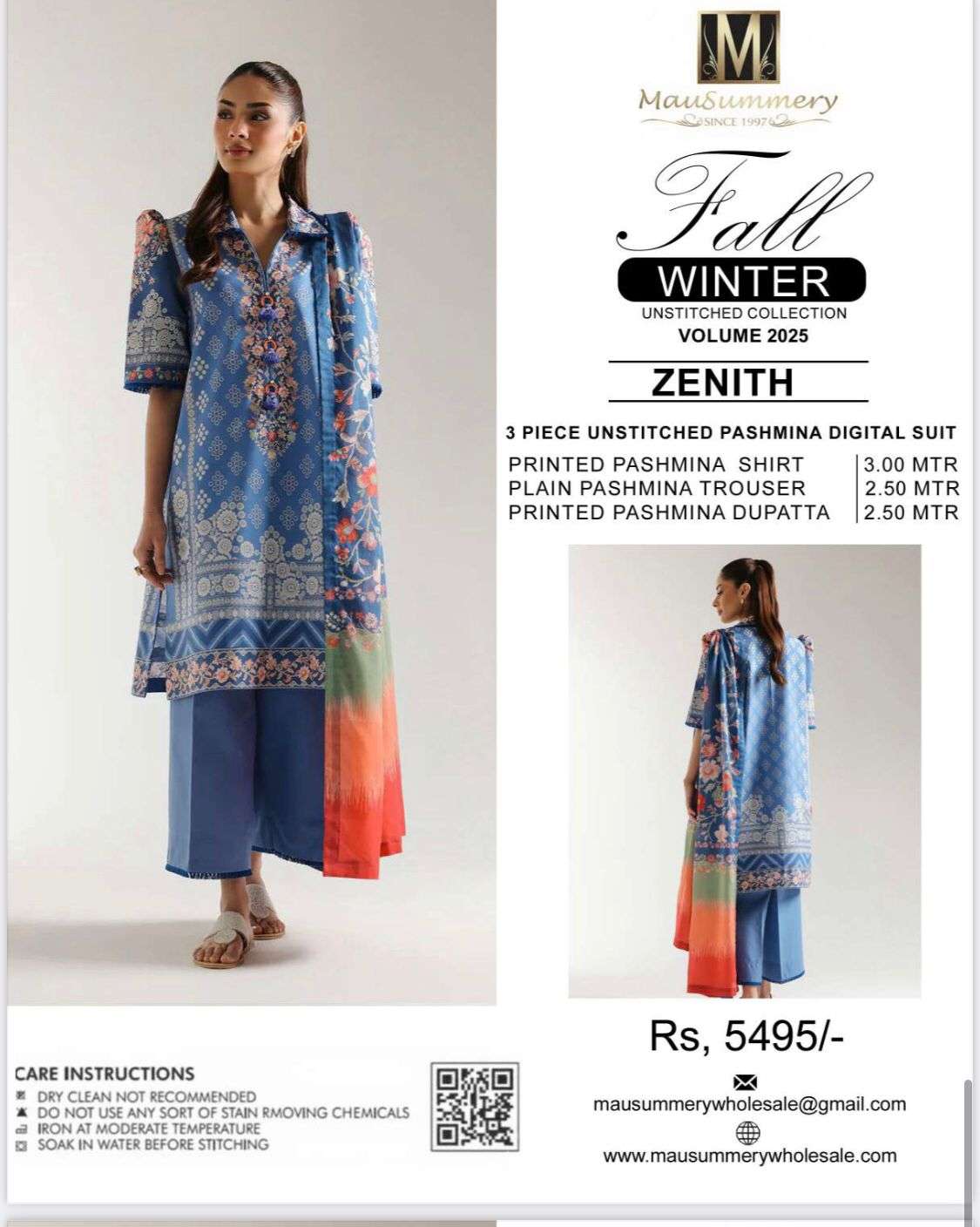 Pashmina Prints 2025-2026 by Mausummery-12