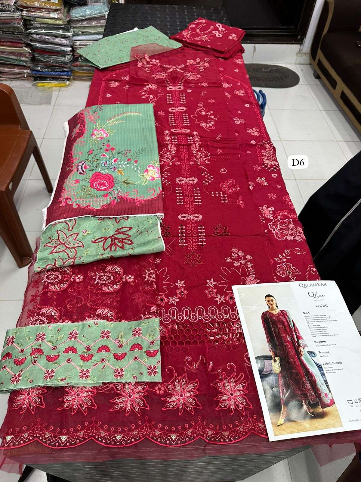 QLINE LINEN COLLECTION 25 BY QALAMKAR-25