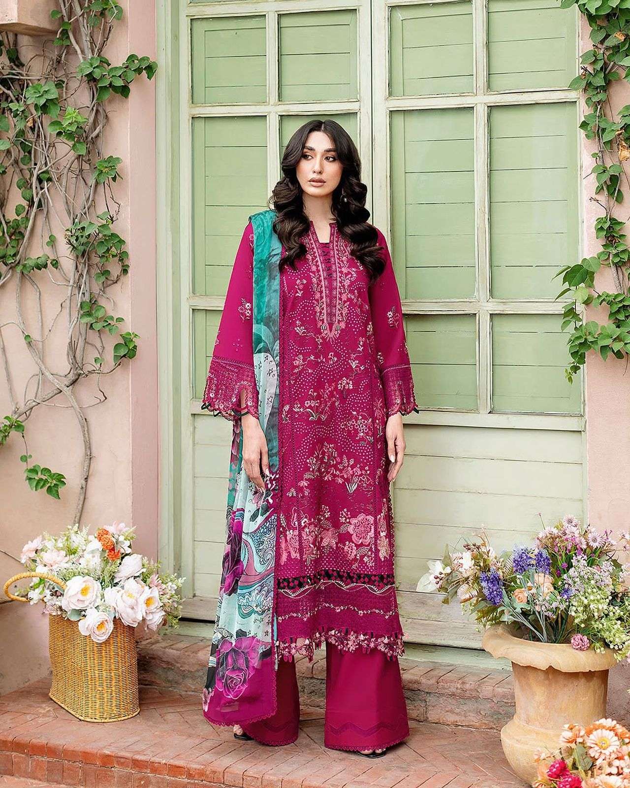 RAMSHA ANDAAZ LUXURY LAWN VOL 12 BY-10