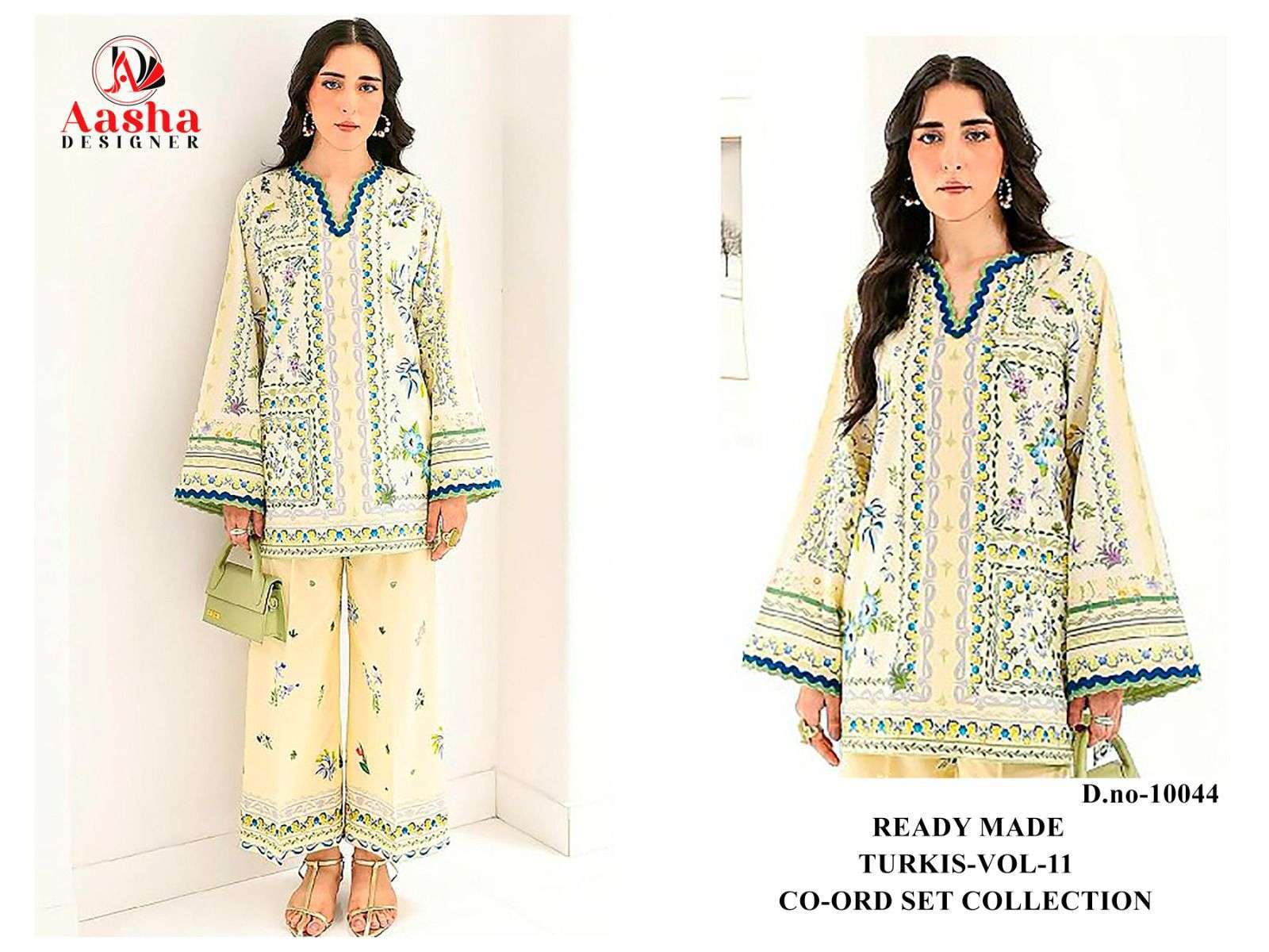 TURKIS VOL-11 READY MADE CO-ORD SET D NO 10041,10044 by Aasha-03