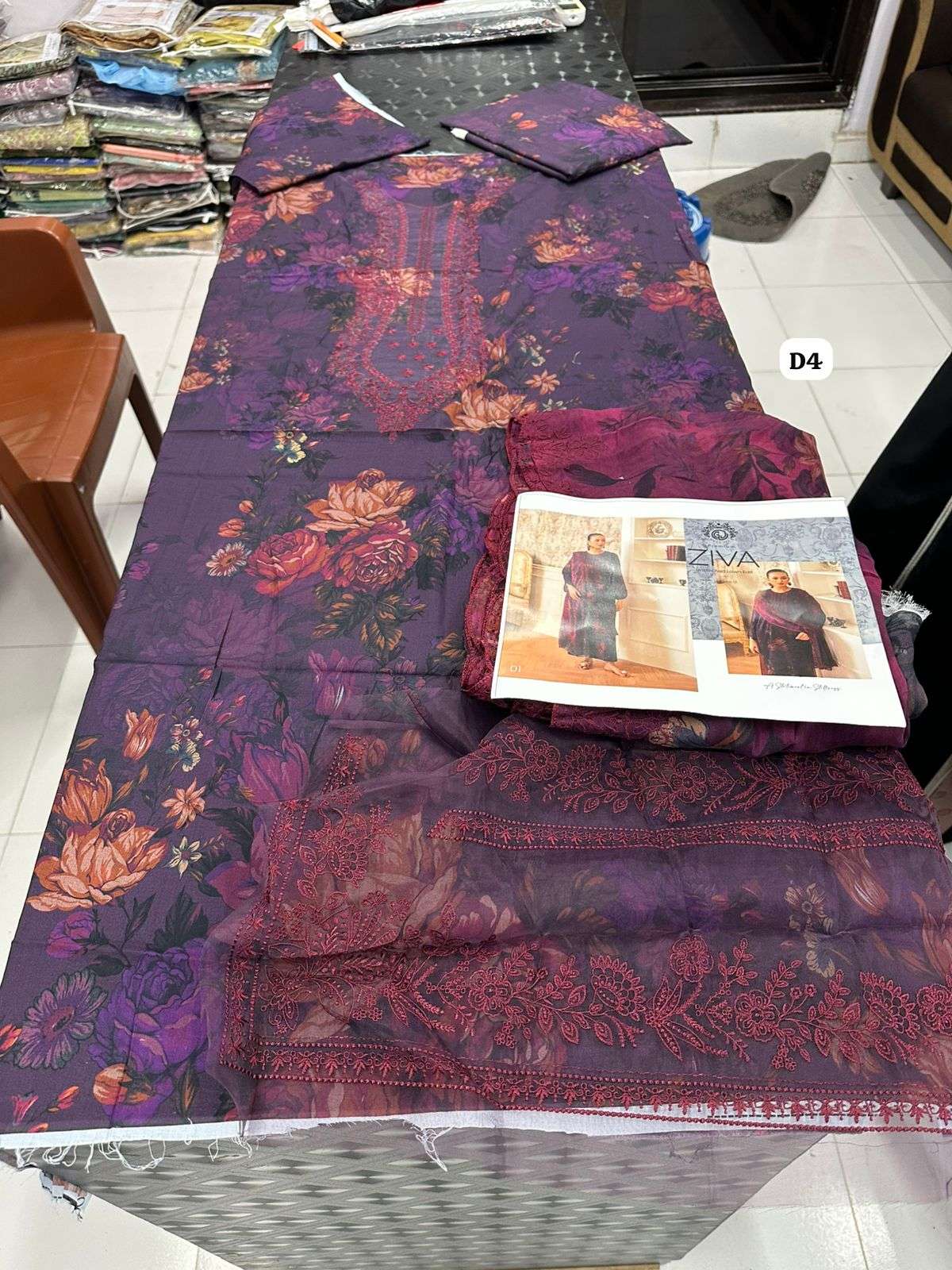 Ziva Premium Lawn Edit 25 Vol 13 by Guljee-08