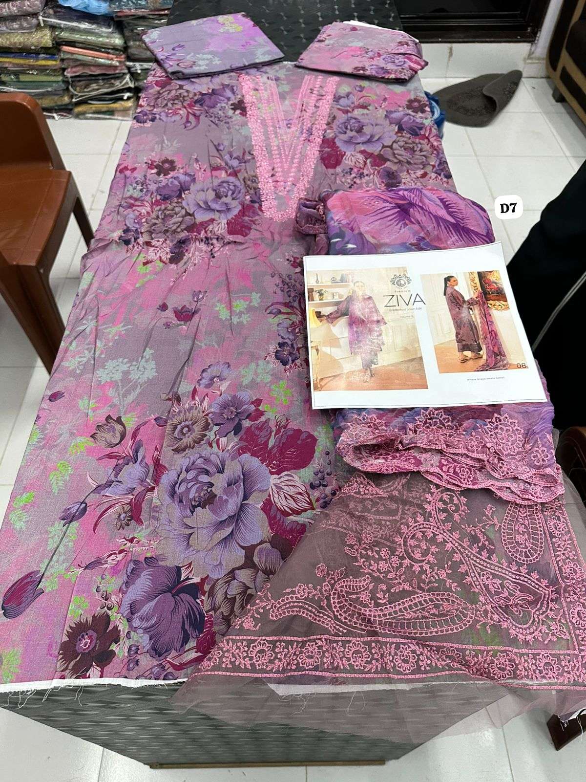 Ziva Premium Lawn Edit 25 Vol 13 by Guljee-09