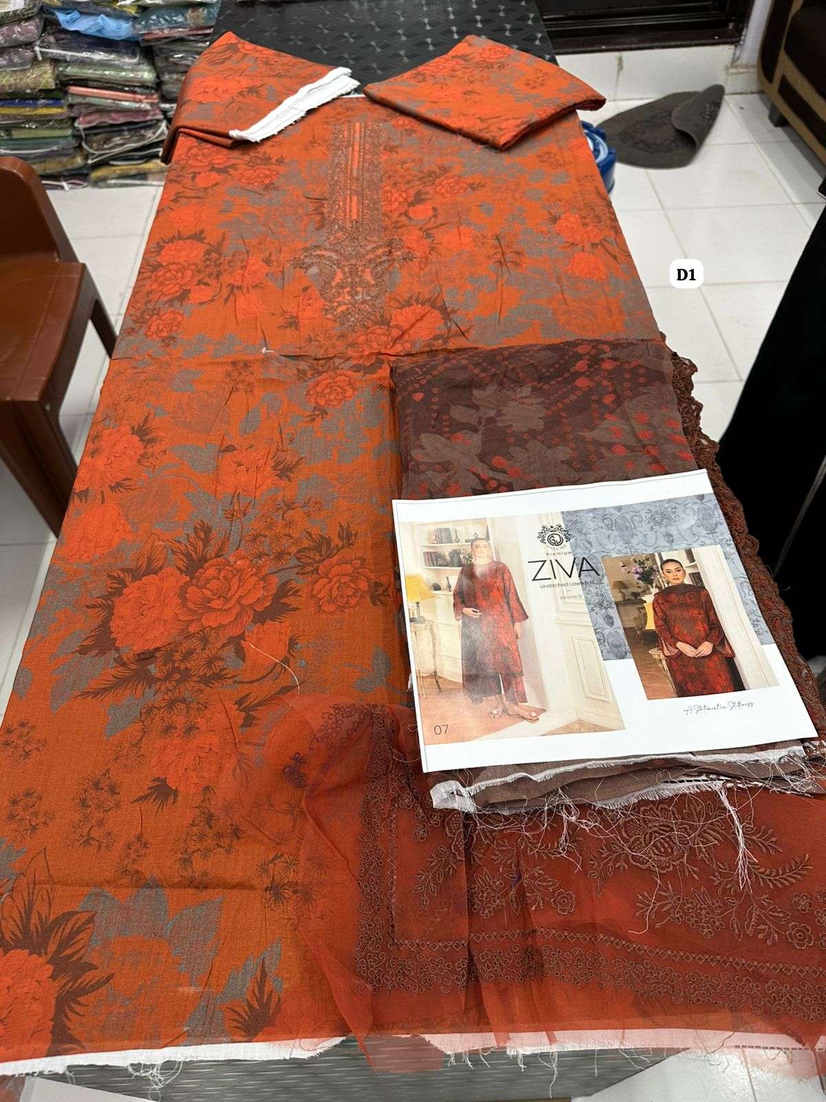 Ziva Premium Lawn Edit 25 Vol 13 by Guljee-12