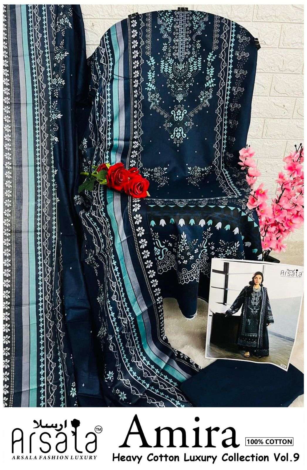 AMIRA HEAVY COTTON VOL 9 ARSALA FASHION-07