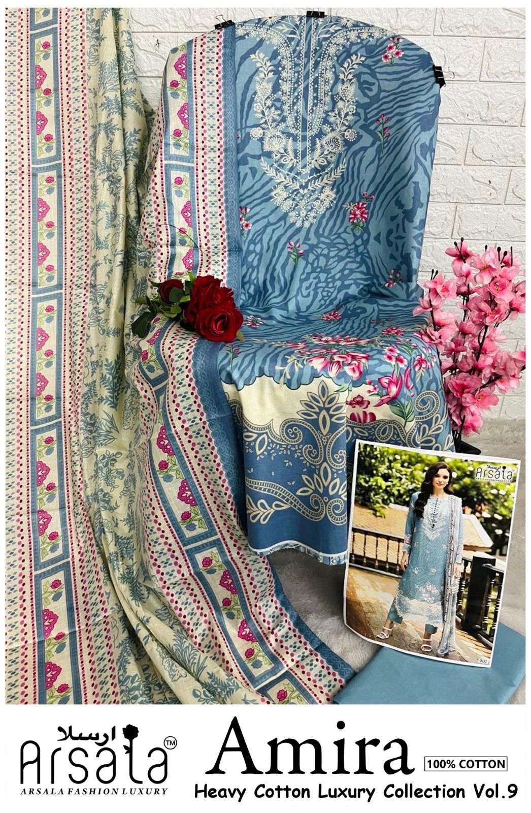 AMIRA HEAVY COTTON VOL 9 ARSALA FASHION-10