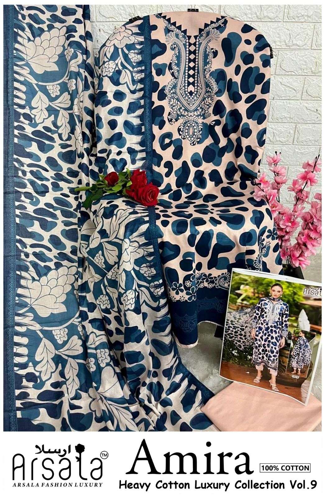 AMIRA HEAVY COTTON VOL 9 ARSALA FASHION-12