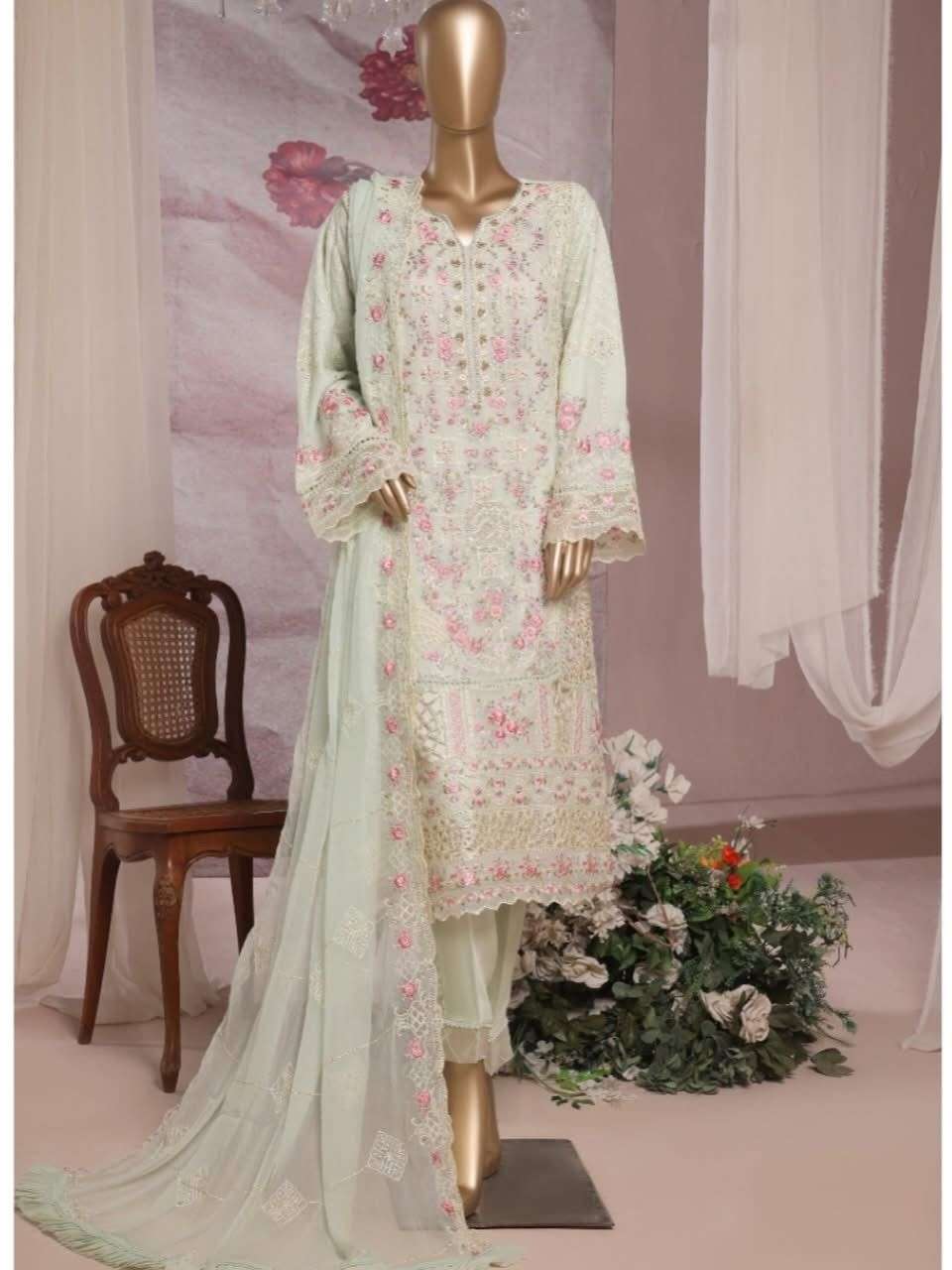 Bin Saeed Chiffon Formal Collection 2025 by Bin Saeed-01