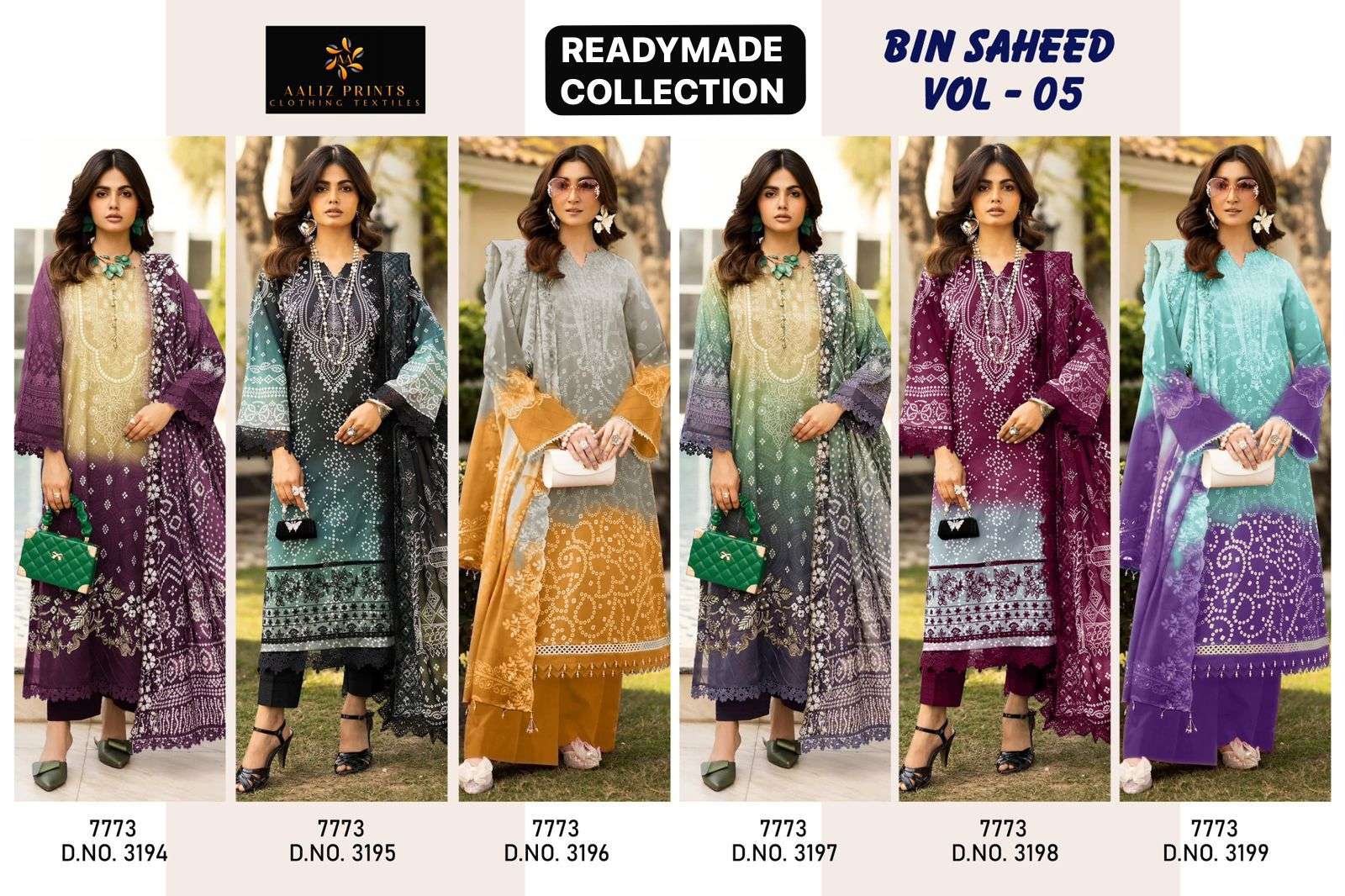 Bin saheed vol 5 NX Ready Wear by Aaliz Prints-01-06