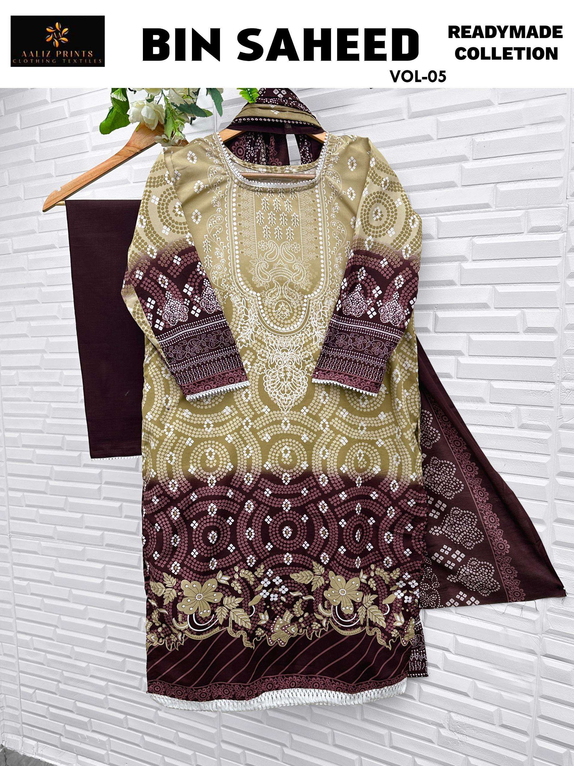 Bin saheed vol 5 NX Ready Wear by Aaliz Prints-01