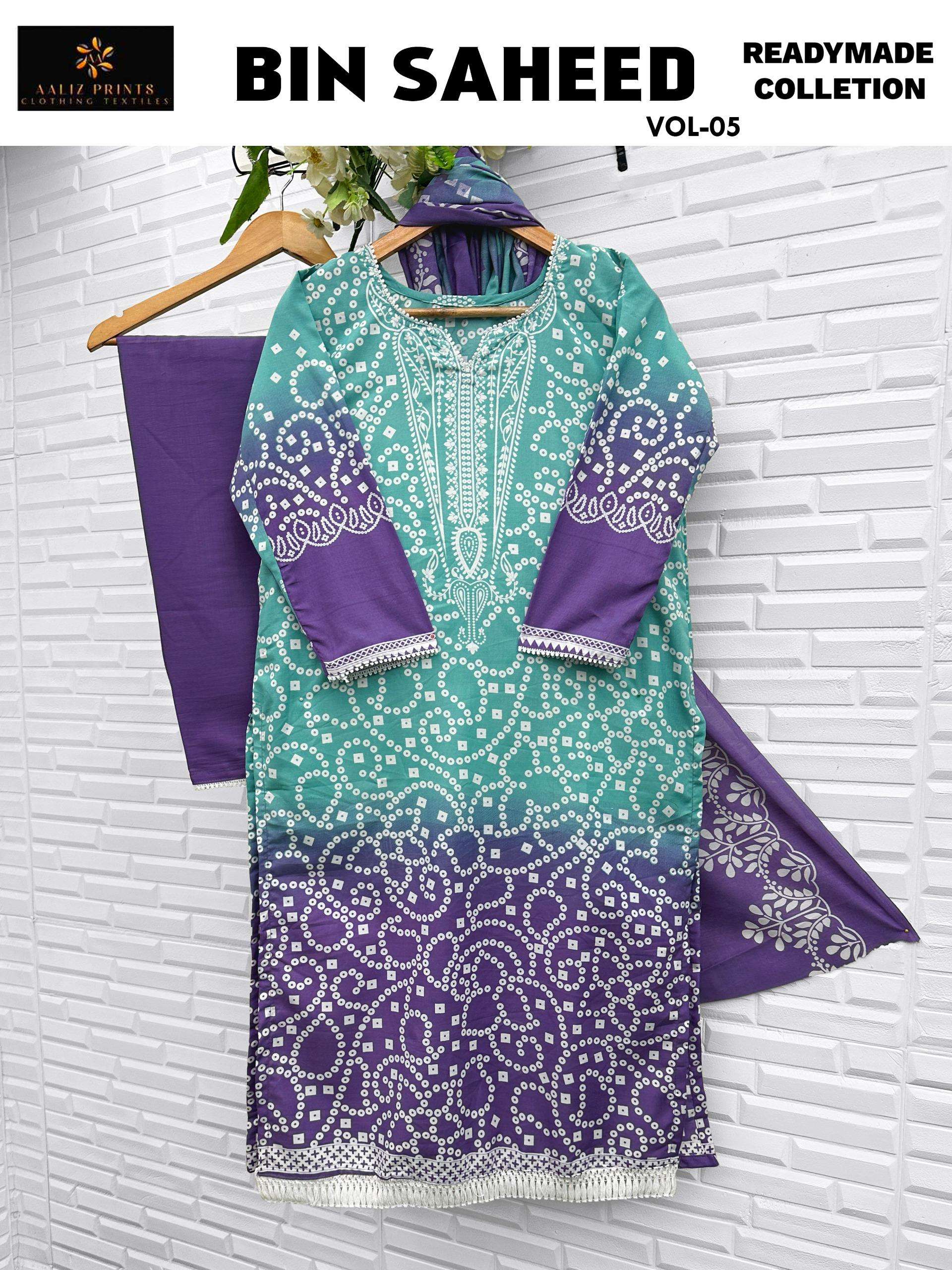 Bin saheed vol 5 NX Ready Wear by Aaliz Prints-03
