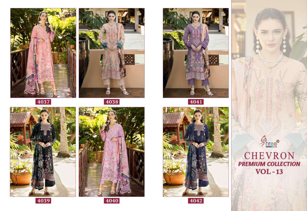 CHEVRON PREMIUM COLLECTION VOL-13 by SHREE-01-06 B