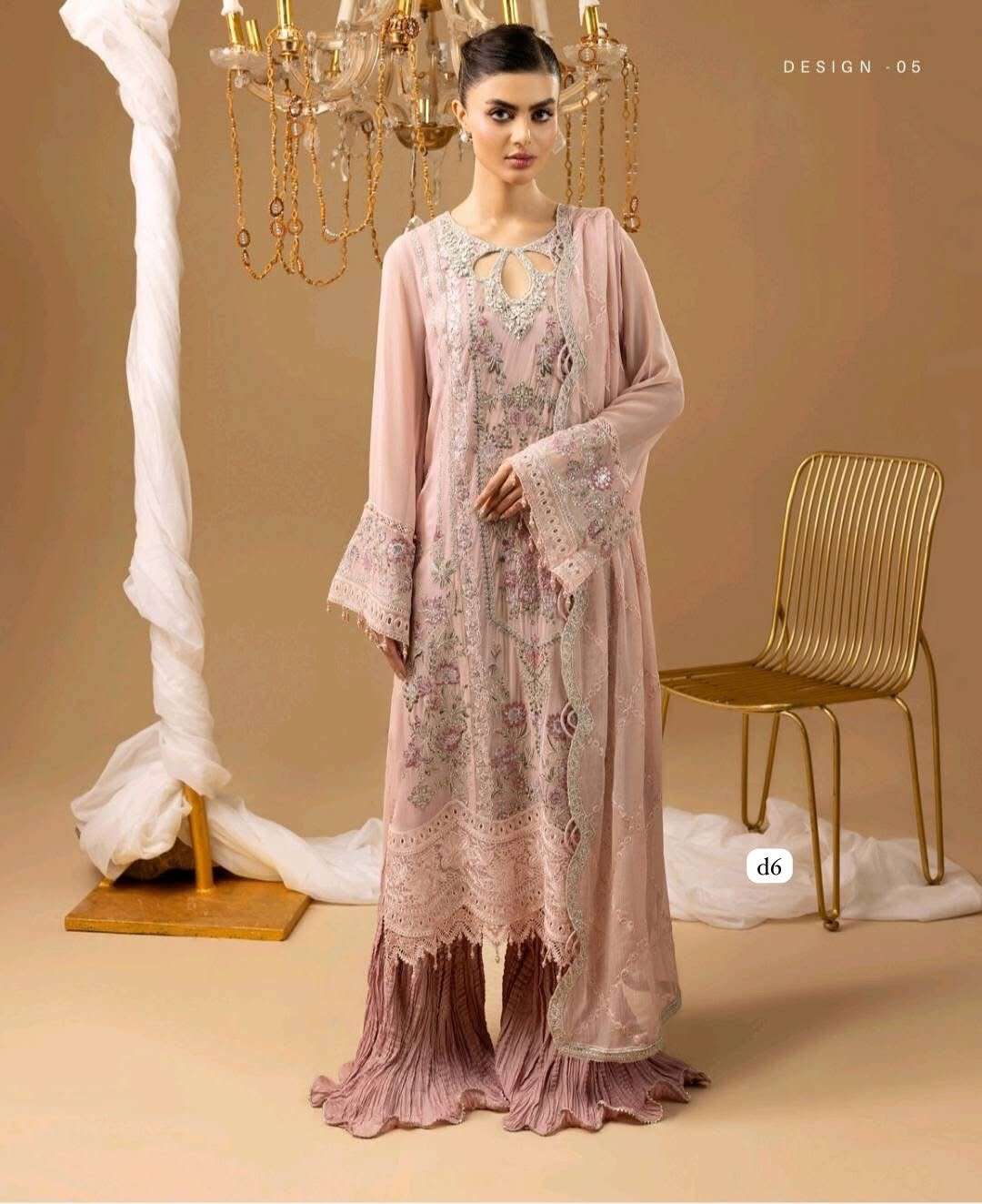CHIFFON UNSTITCHED 3 Piece COLLECTION 2025 by ADANS-05