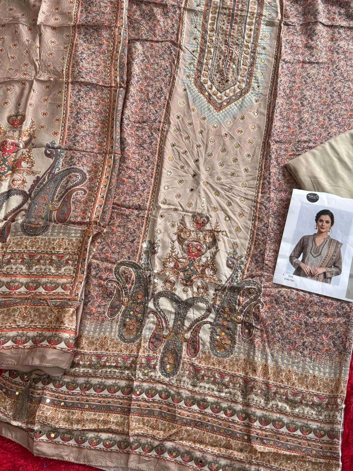 Design No - 1763 by MEHBBOB TEX-01