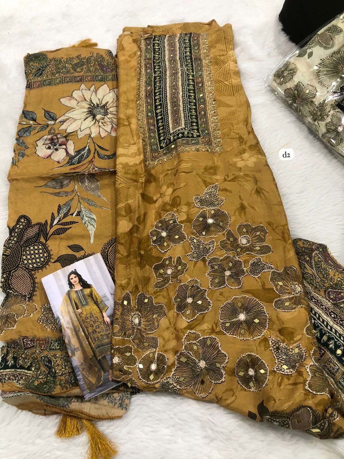 Falah Premium Maslin Collection code 30612 by Falah Designer Suits-01