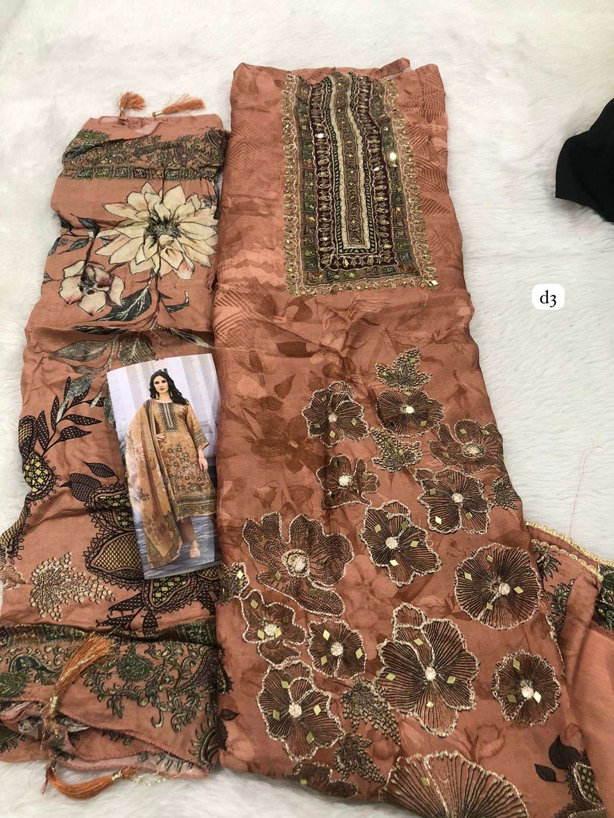 Falah Premium Maslin Collection code 30612 by Falah Designer Suits-02