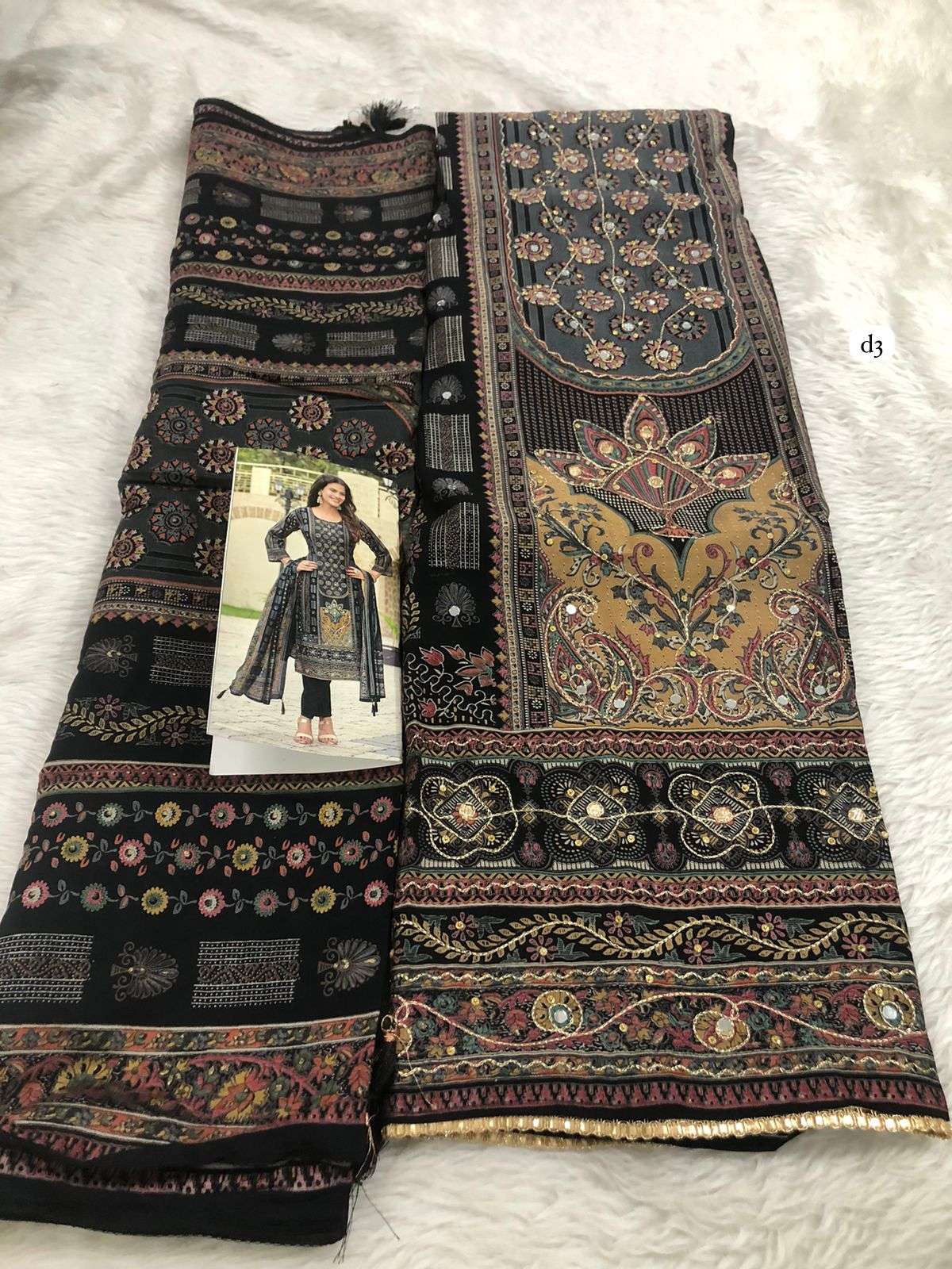 Falah Premium Modal Silk Collection code -30596 by Falah Designer-03