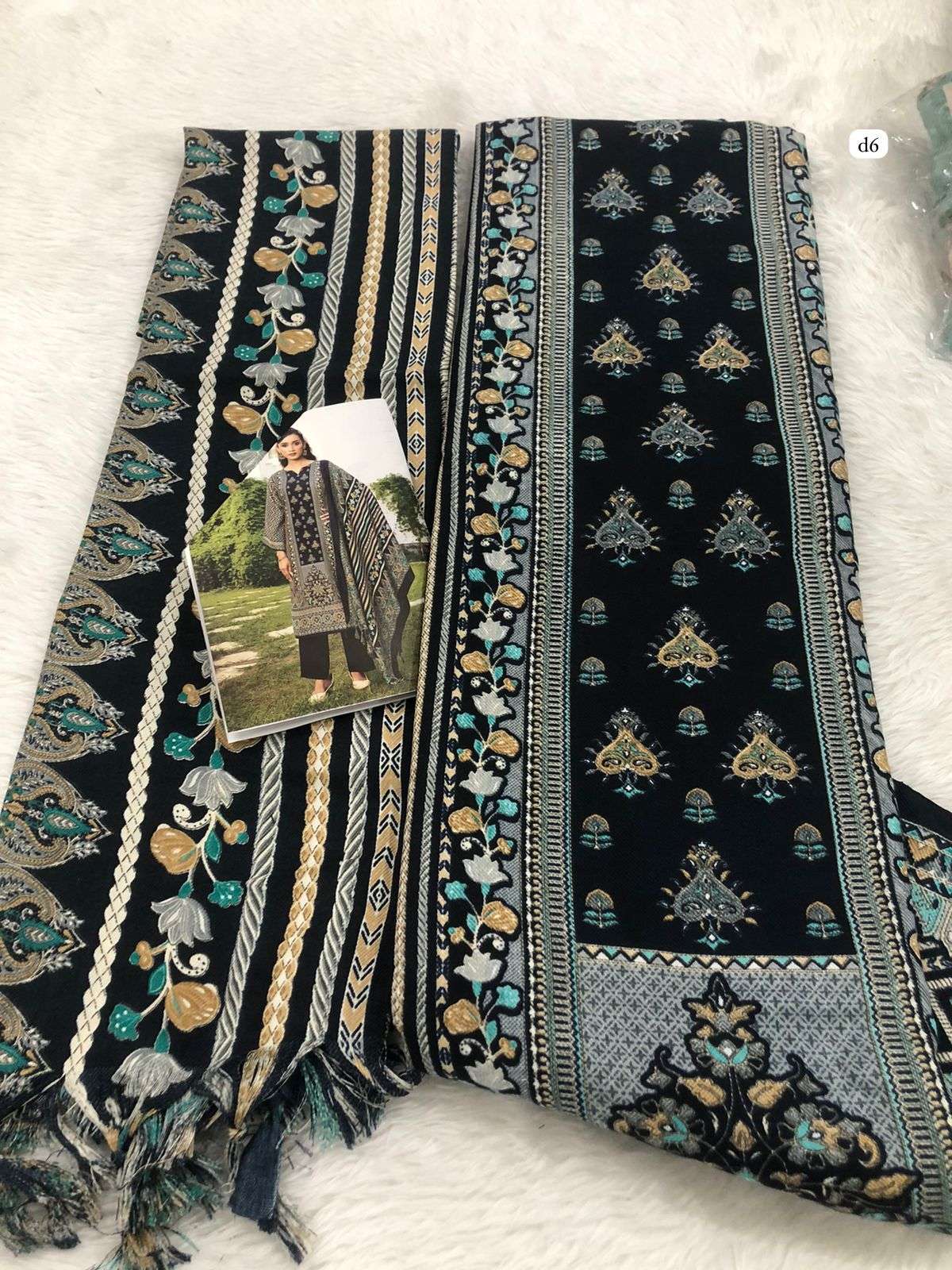 Falah Premium Pashmina Collection code 30607 by Falah Designer-01