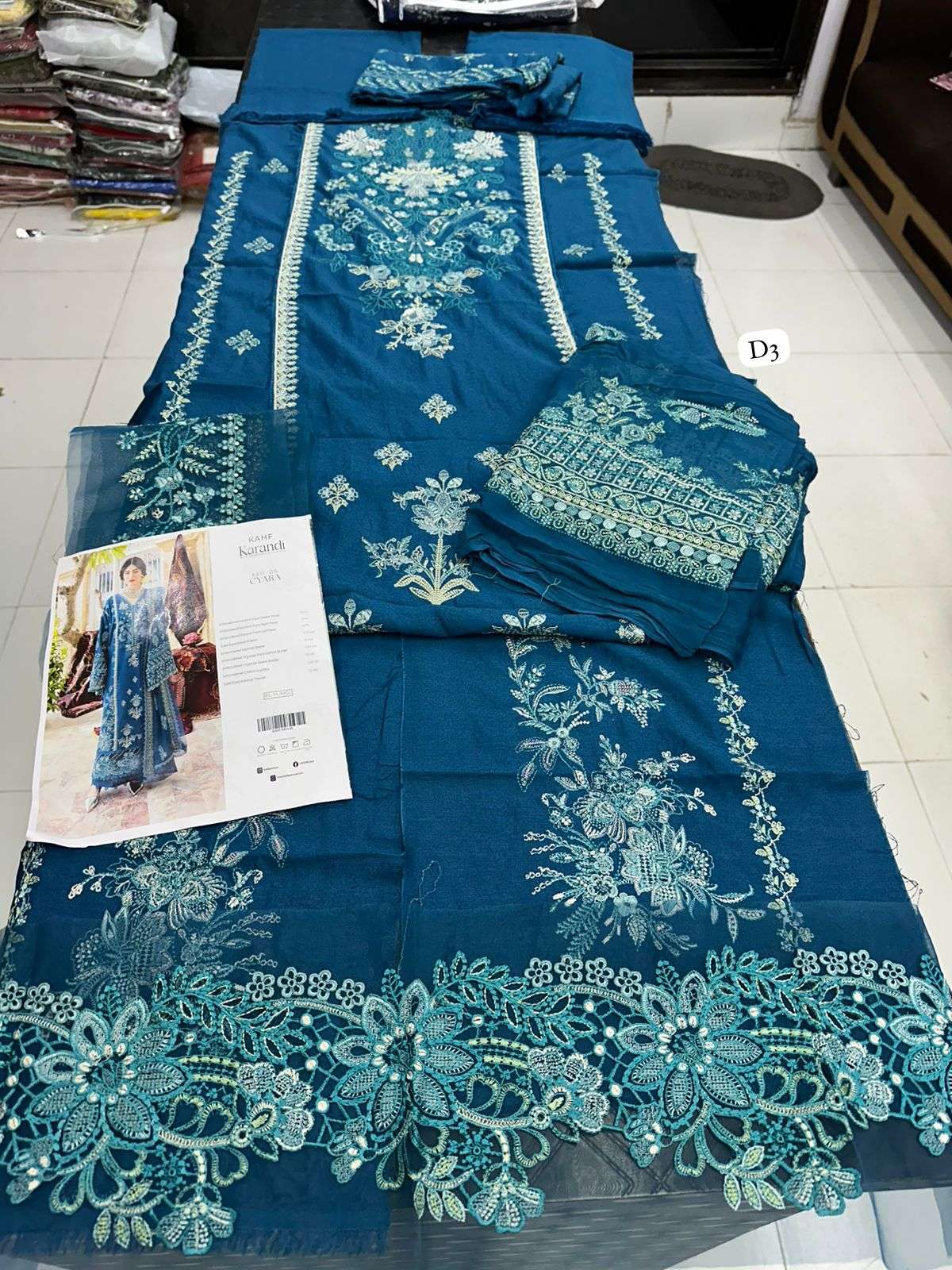 Karandi Embroidered Collection 2025 by Kahf-17