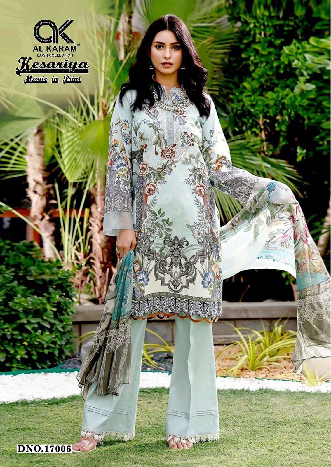 Kesariya Magic in Print Vol 17 by Al Karam-05