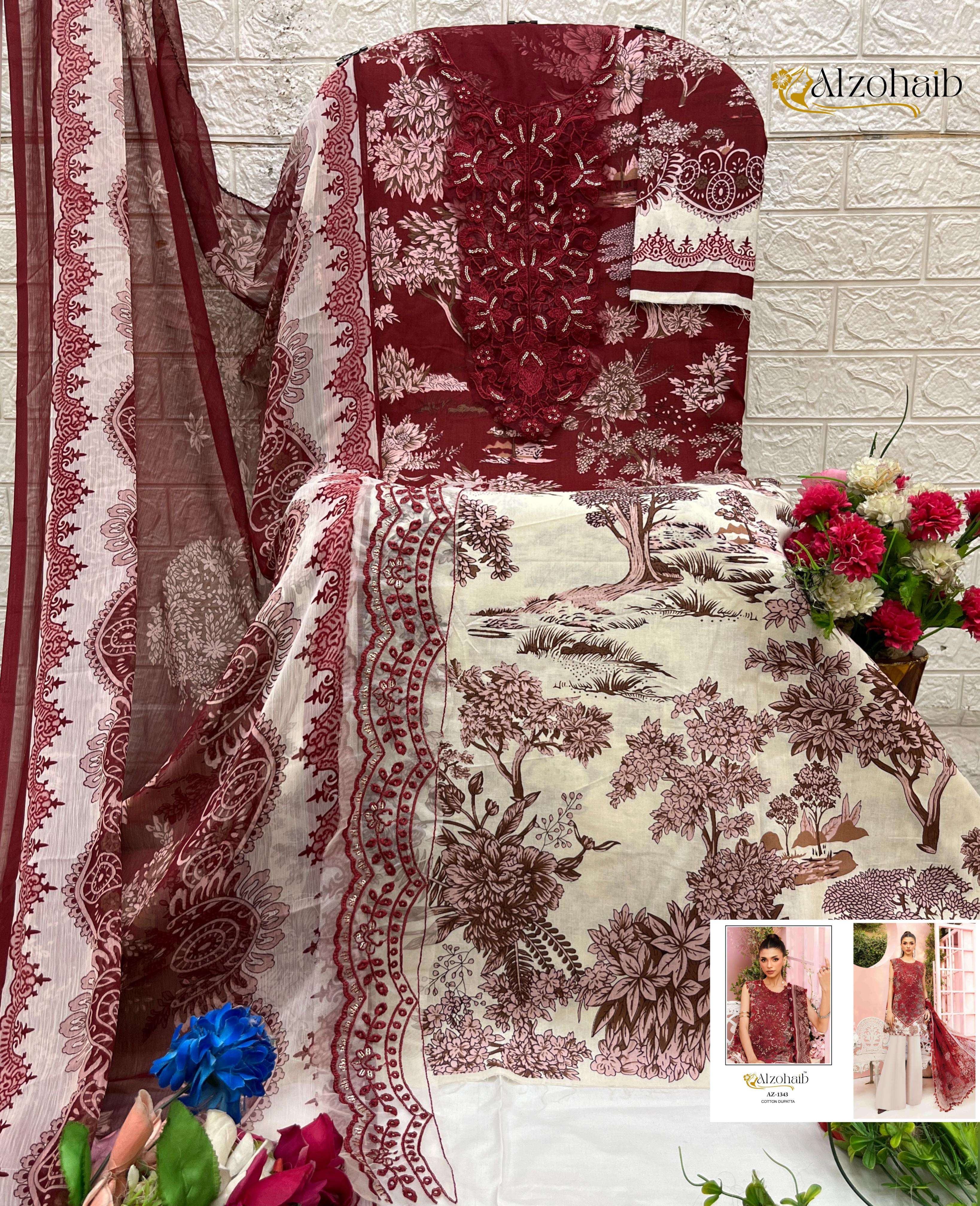 Mubeena D.No.AZ-1343-1344-1353 A-1353 B by ALZOHAIB-08