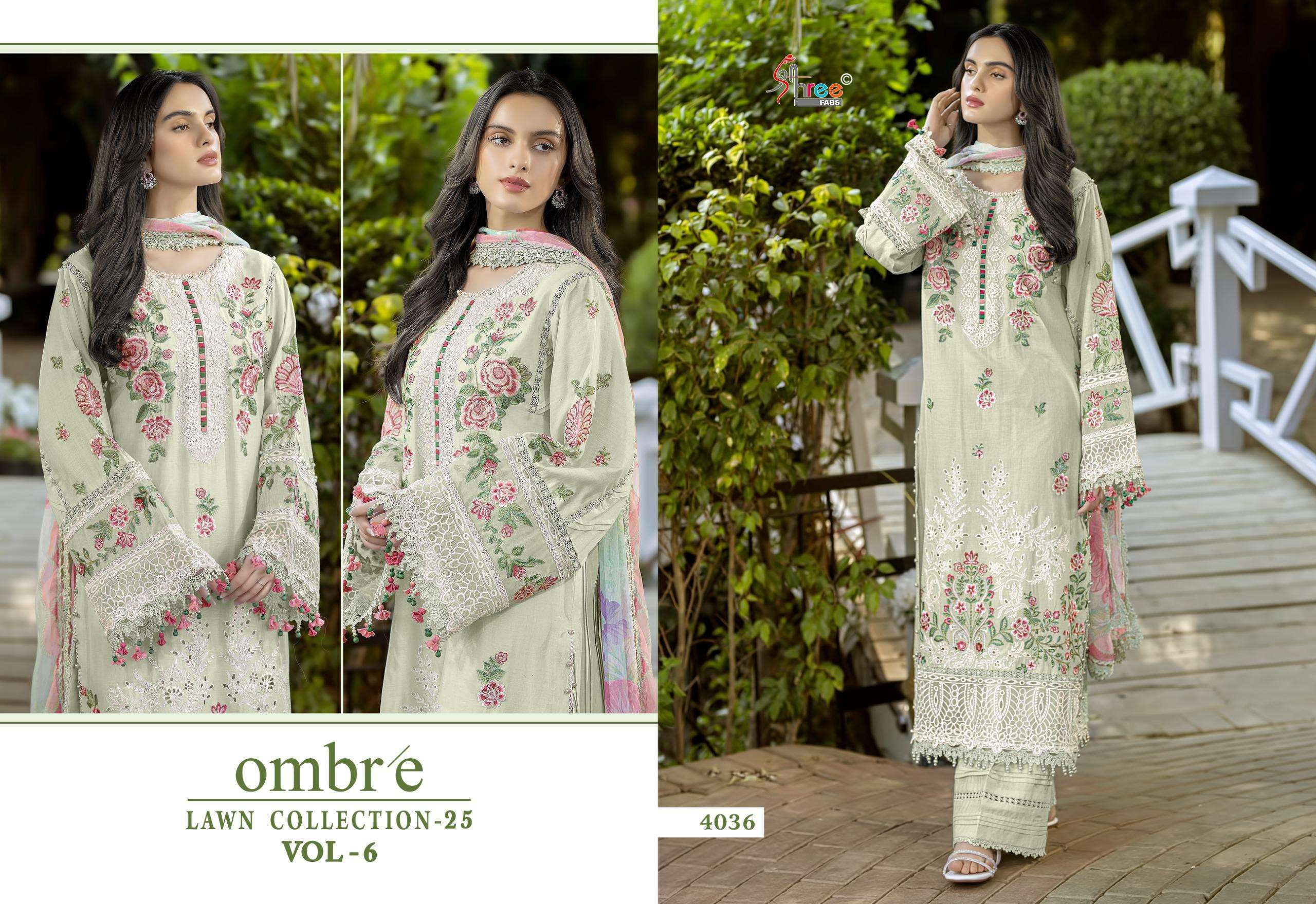 OMBRE LAWN COLLECTION -2025 VOL-6 BY SHREE-01