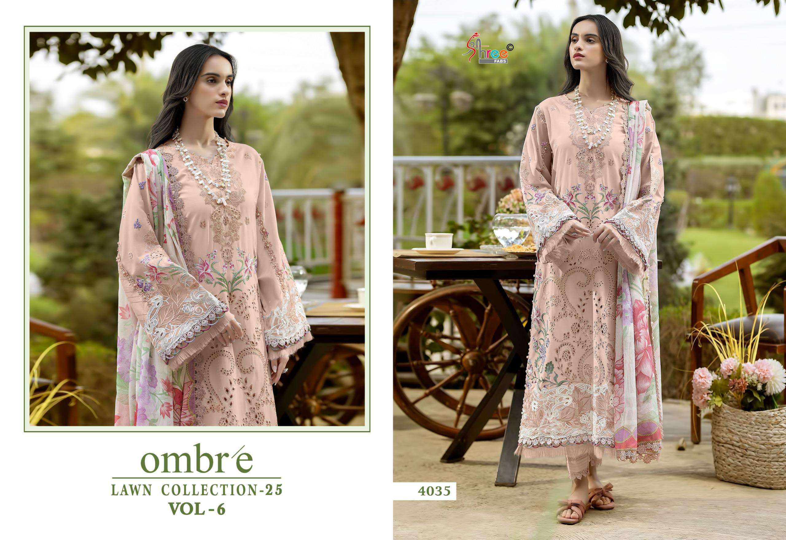 OMBRE LAWN COLLECTION -2025 VOL-6 BY SHREE-03