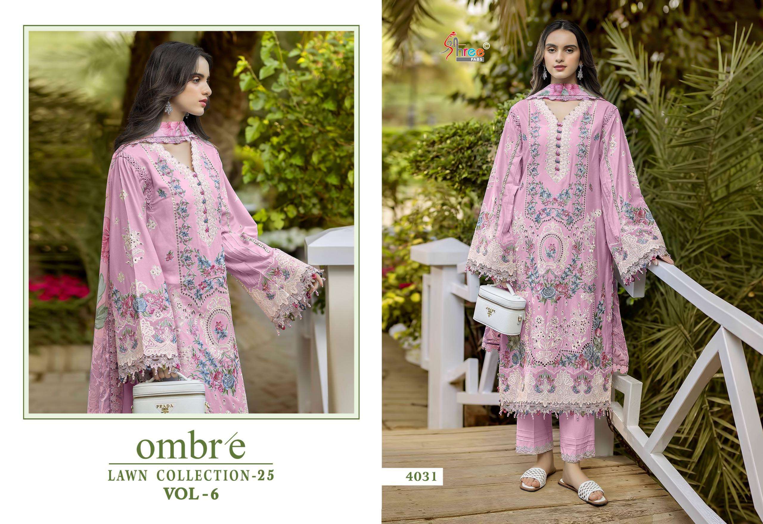 OMBRE LAWN COLLECTION -2025 VOL-6 BY SHREE-05