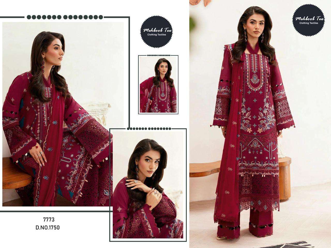 OMBRE PREMIUM VOL-2 DNo -1750 & 1751 by MEHBOOB TEX-03