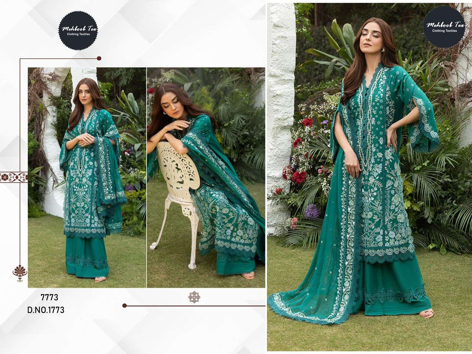 OMBRE PREMIUM VOL-2 DNo - 1773 & 1774 BY MEHBOOB TEX-03