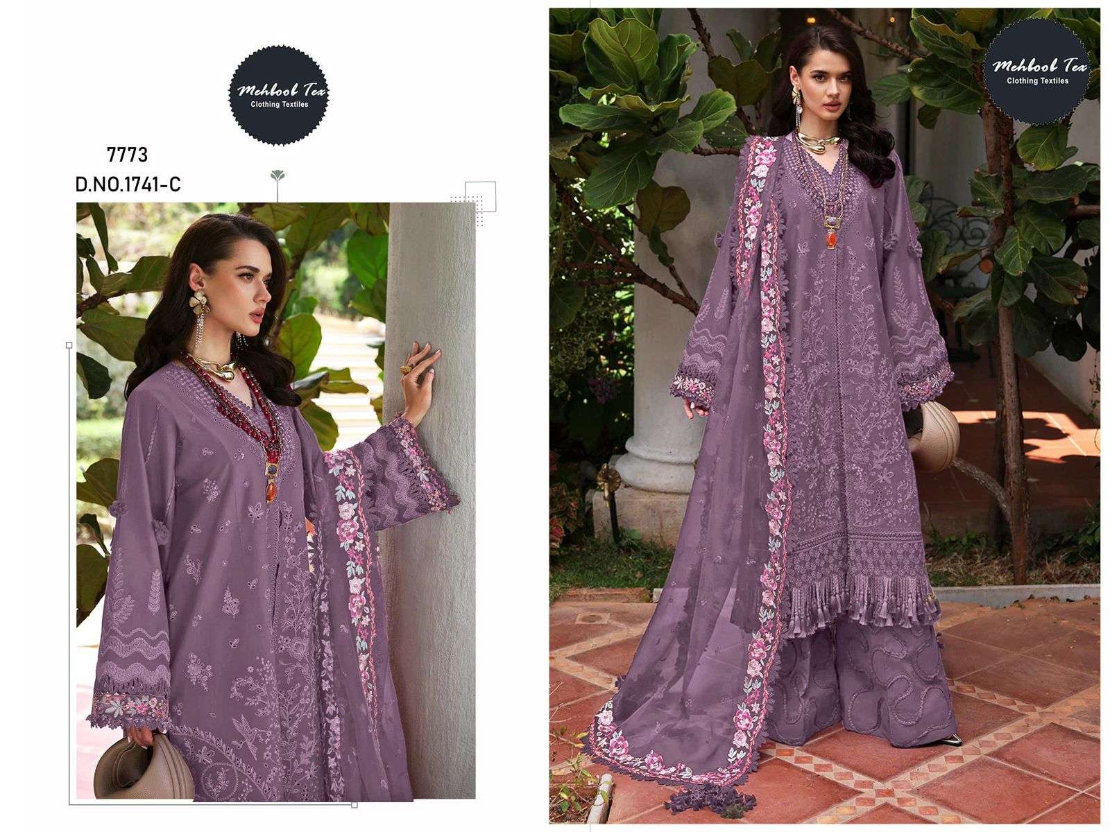 OMBRE PREMIUM VOL-5 Design No 1741-C by MEHBOOB TEX-02