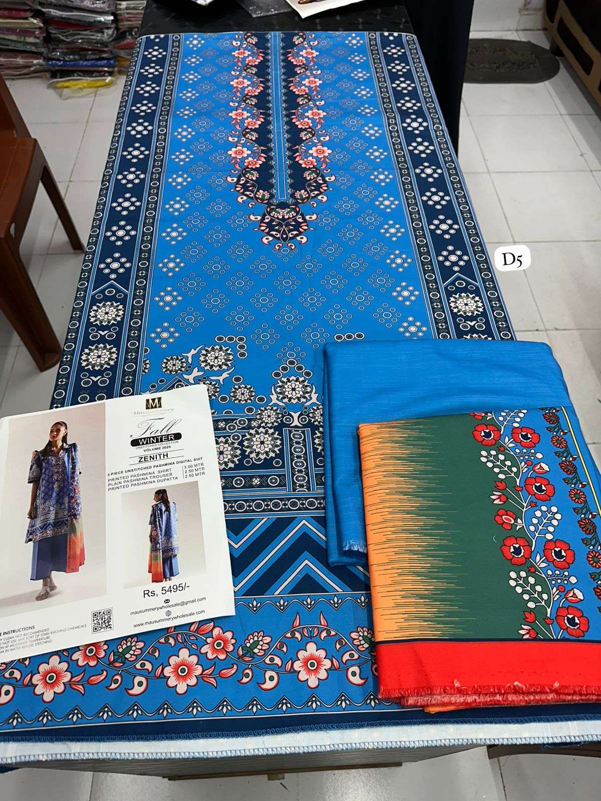 Pashmina Prints 2025-2026 by Mausummery-24