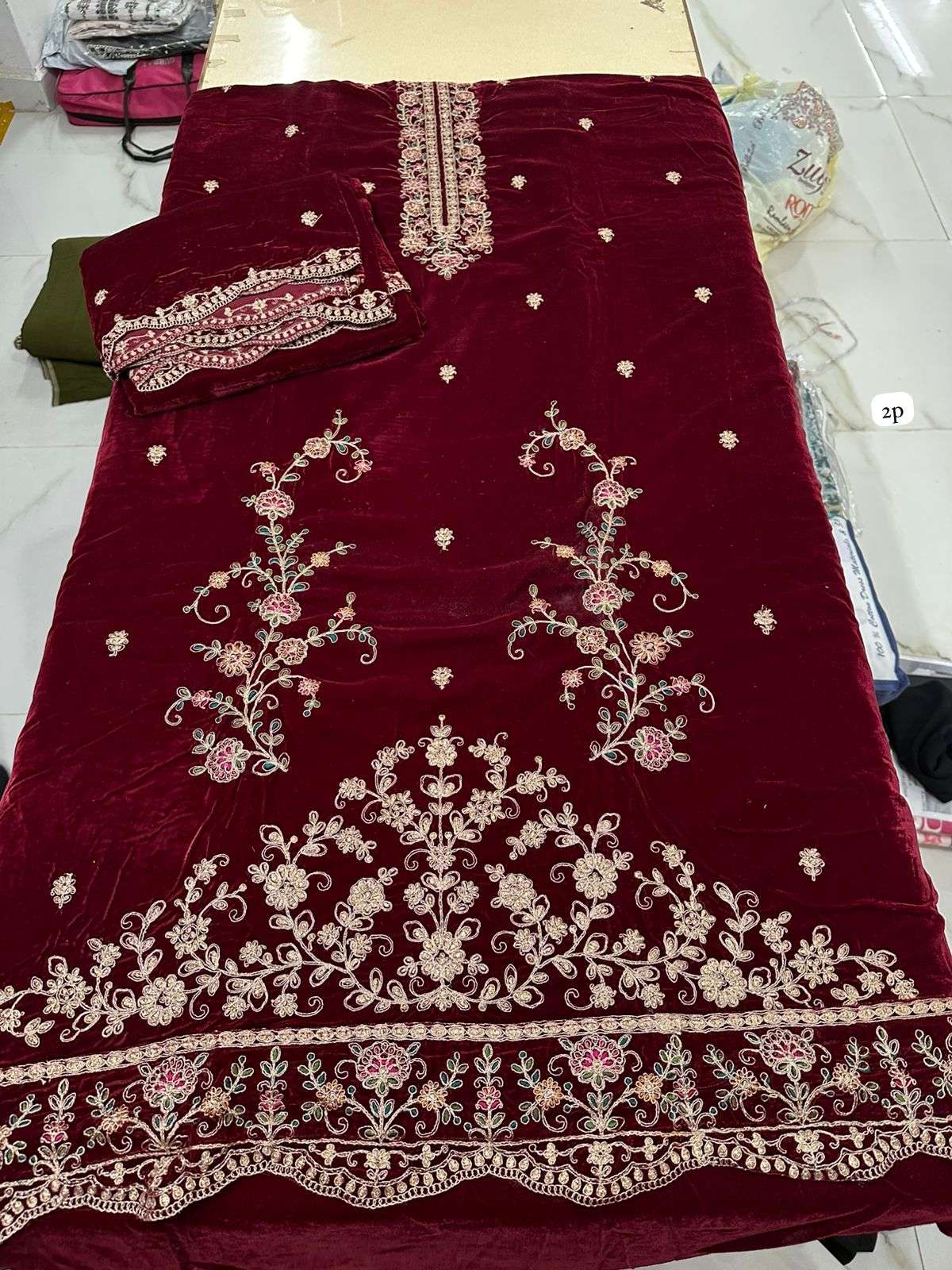 Premium Velvet Collection by Kalamkaari-41