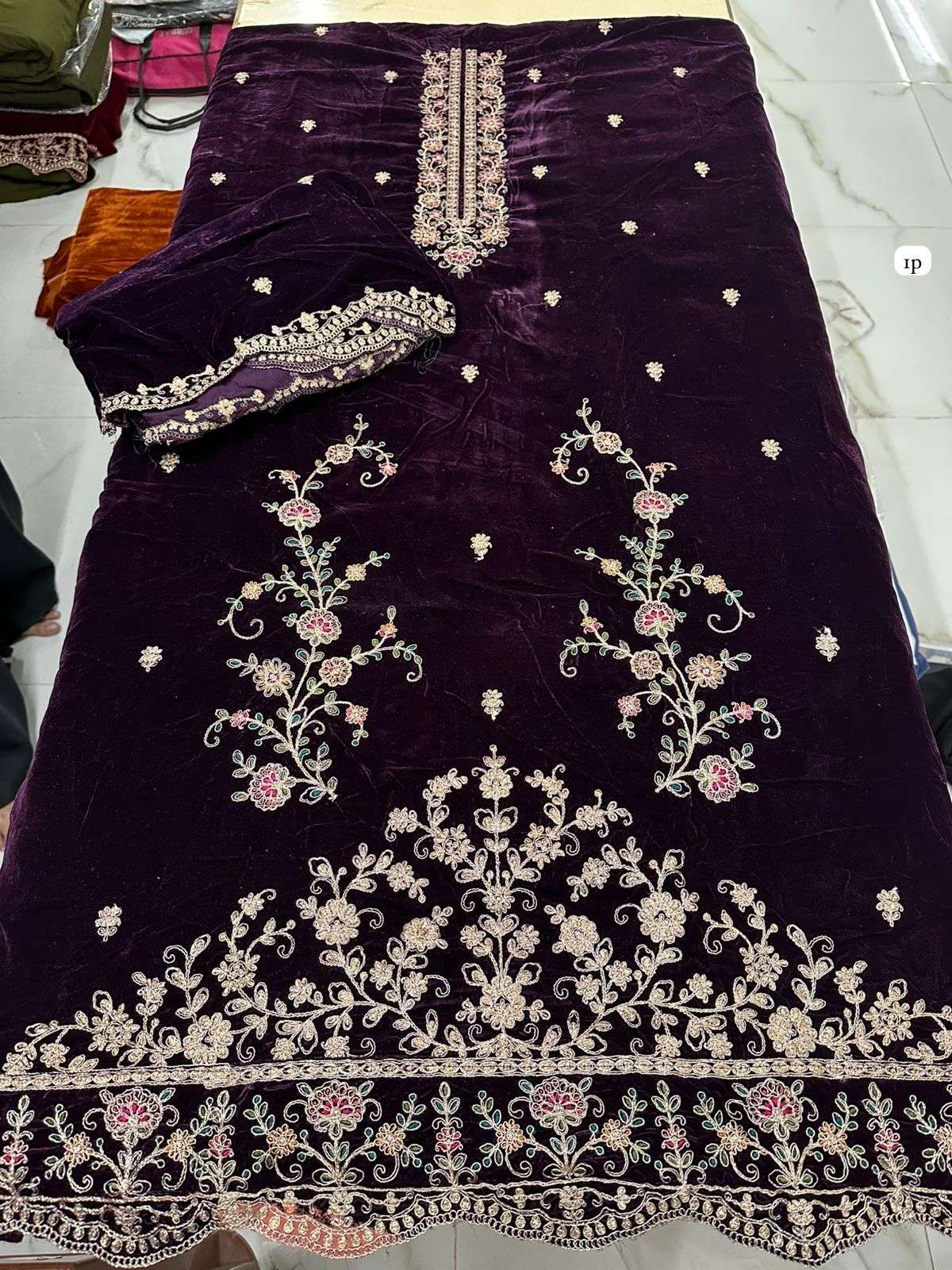 Premium Velvet Collection by Kalamkaari-45