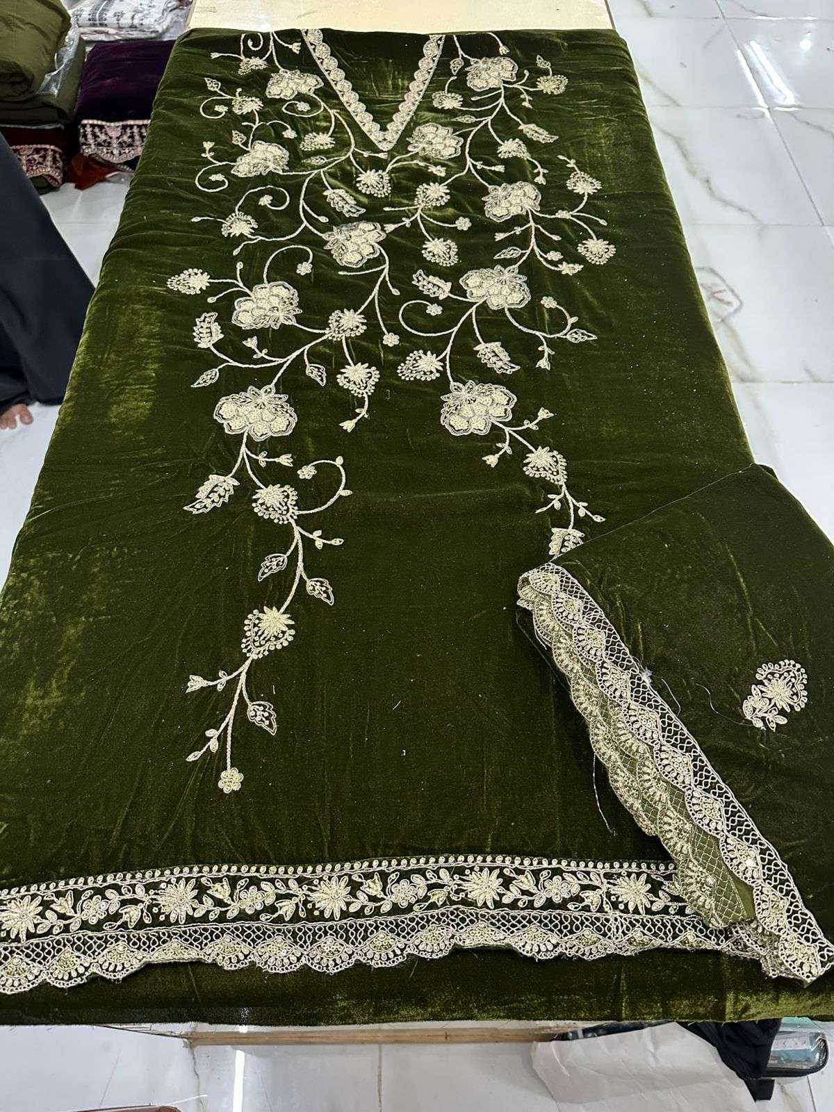 Premium Velvet Collection Winter Luxury Vol 2 by Kalamkaari-51