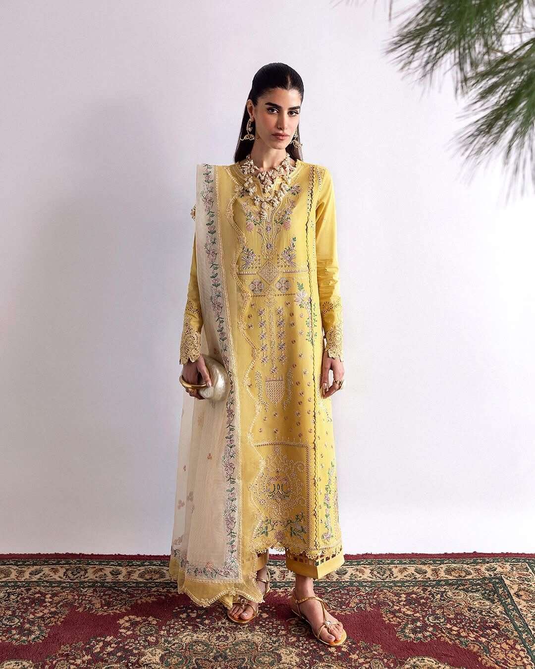 Qlinekari Lawn Collection 2025 by Qalamkar-08