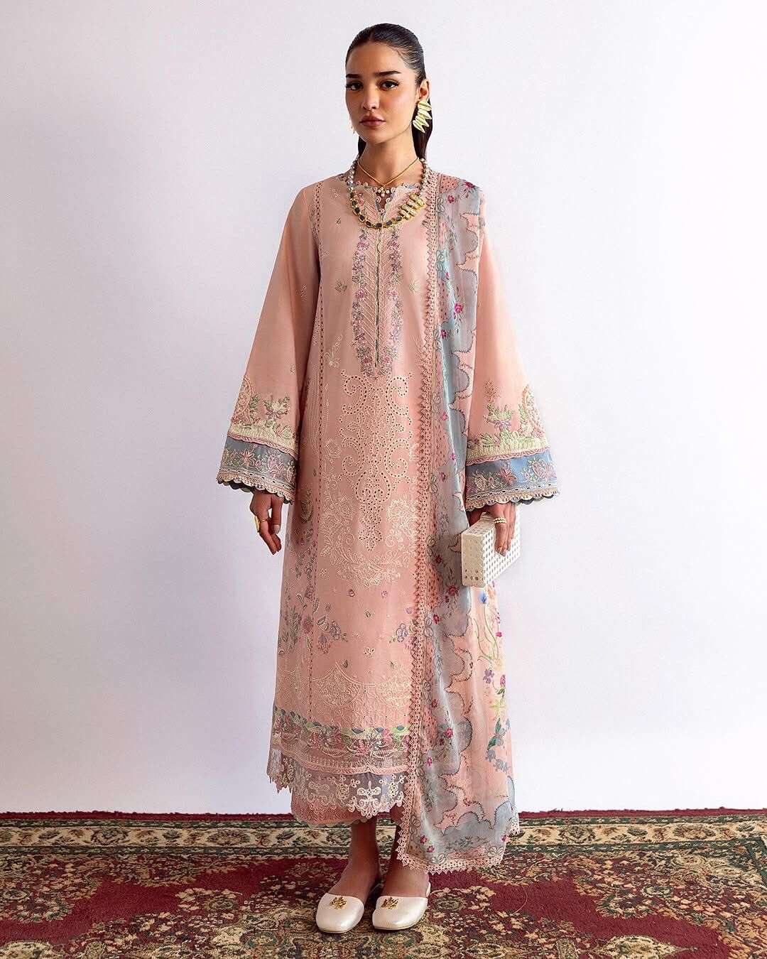 Qlinekari Lawn Collection 2025 by Qalamkar-10