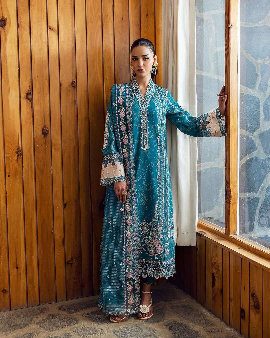 Qlinekari Lawn Collection 2025 by Qalamkar-13