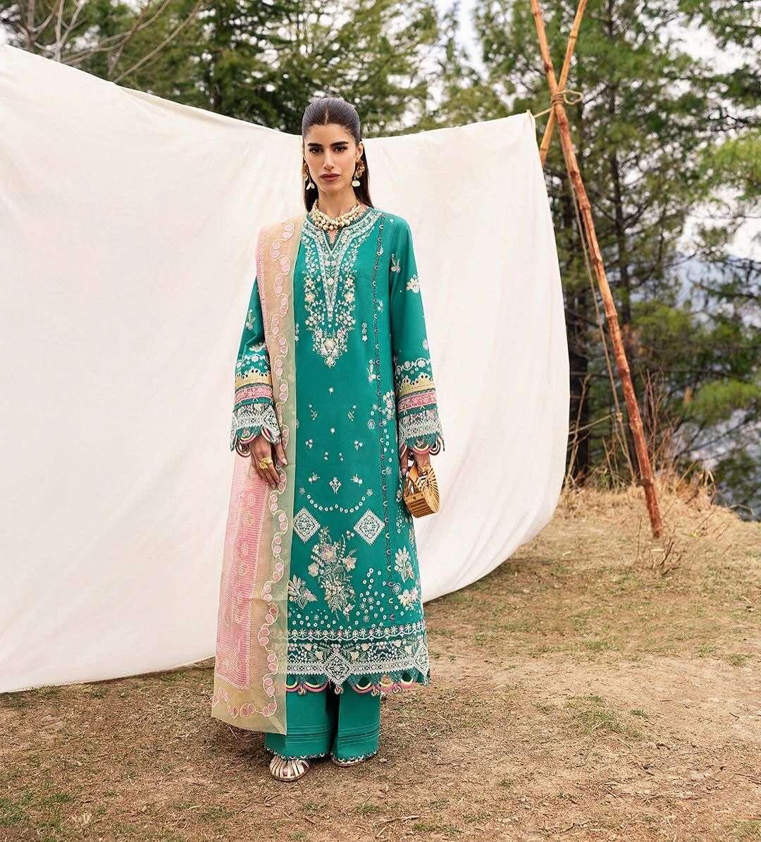 Qlinekari Lawn Collection 2025 by Qalamkar-15