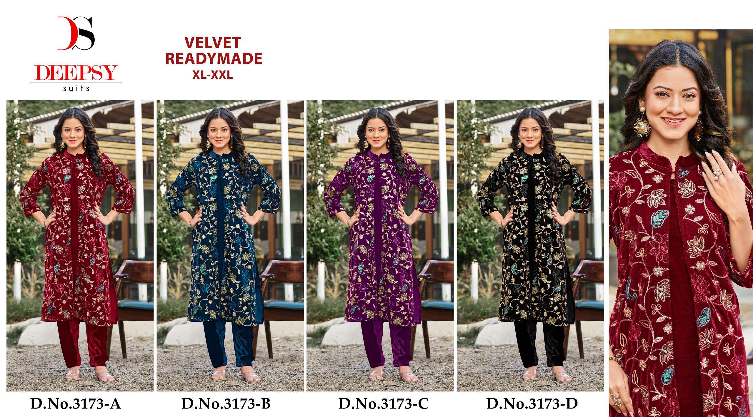 Ready to wear D no -3173 by DEEPSY SUITS-01-04
