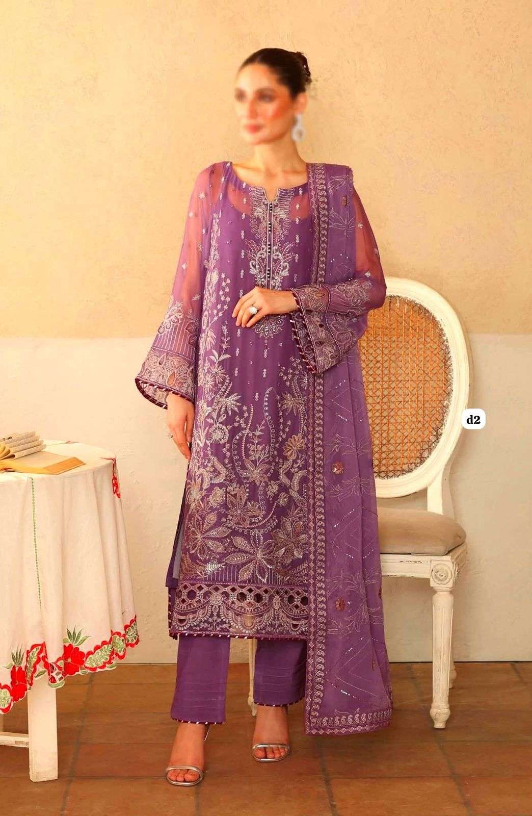 SONEHRI VOL-02 CHIFFON BY RAMSHA-05