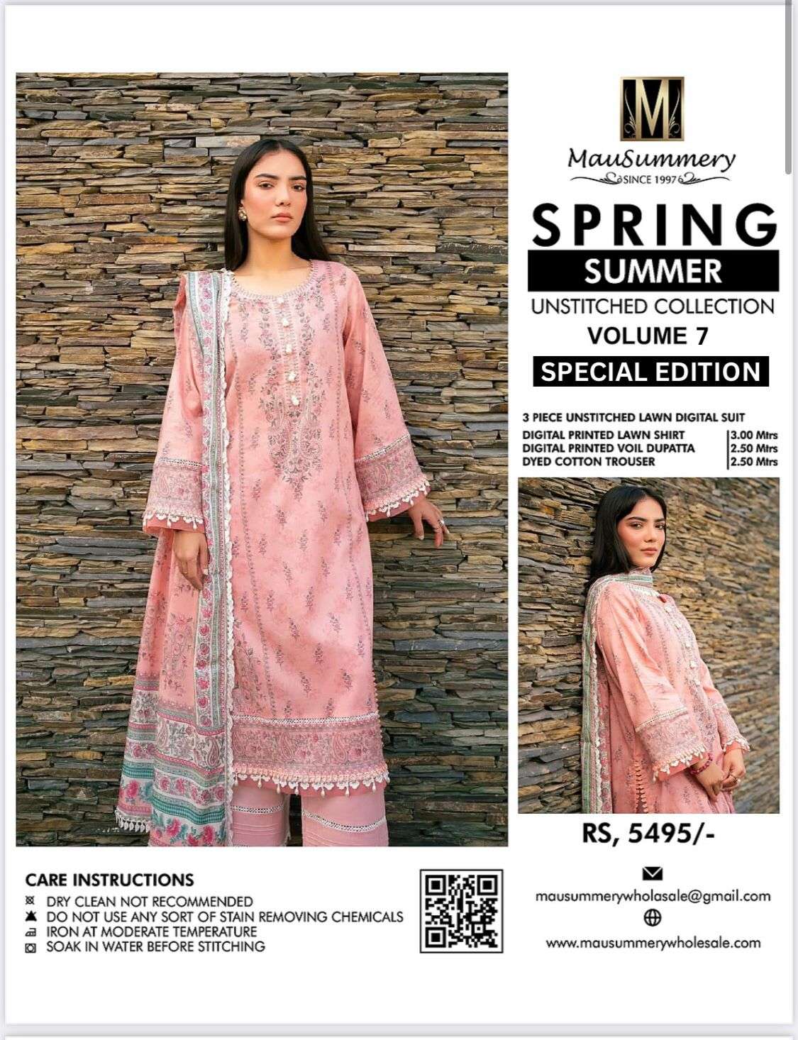 Spring Lawn Vol - 7 Special Edition 2025 by Mausammery-03