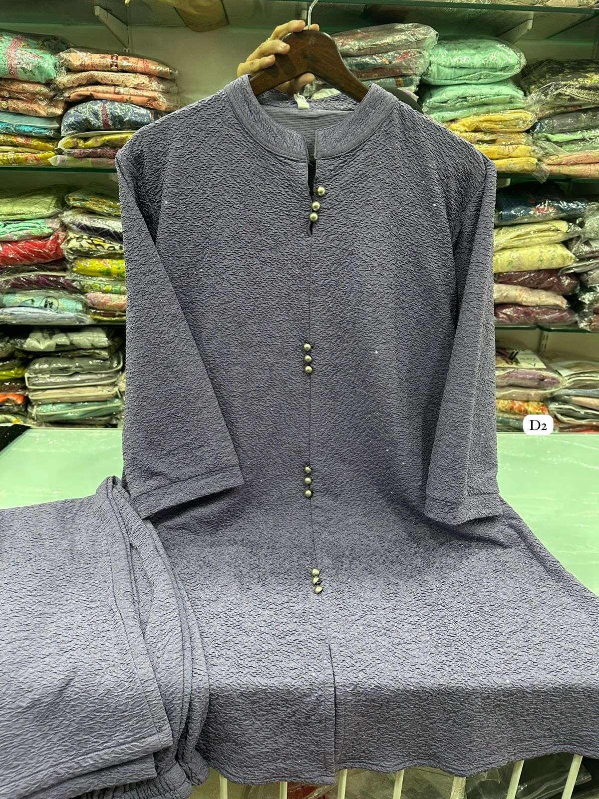 Trending Cord Sets Imported T Shirt Fabric by Ready Wear-02