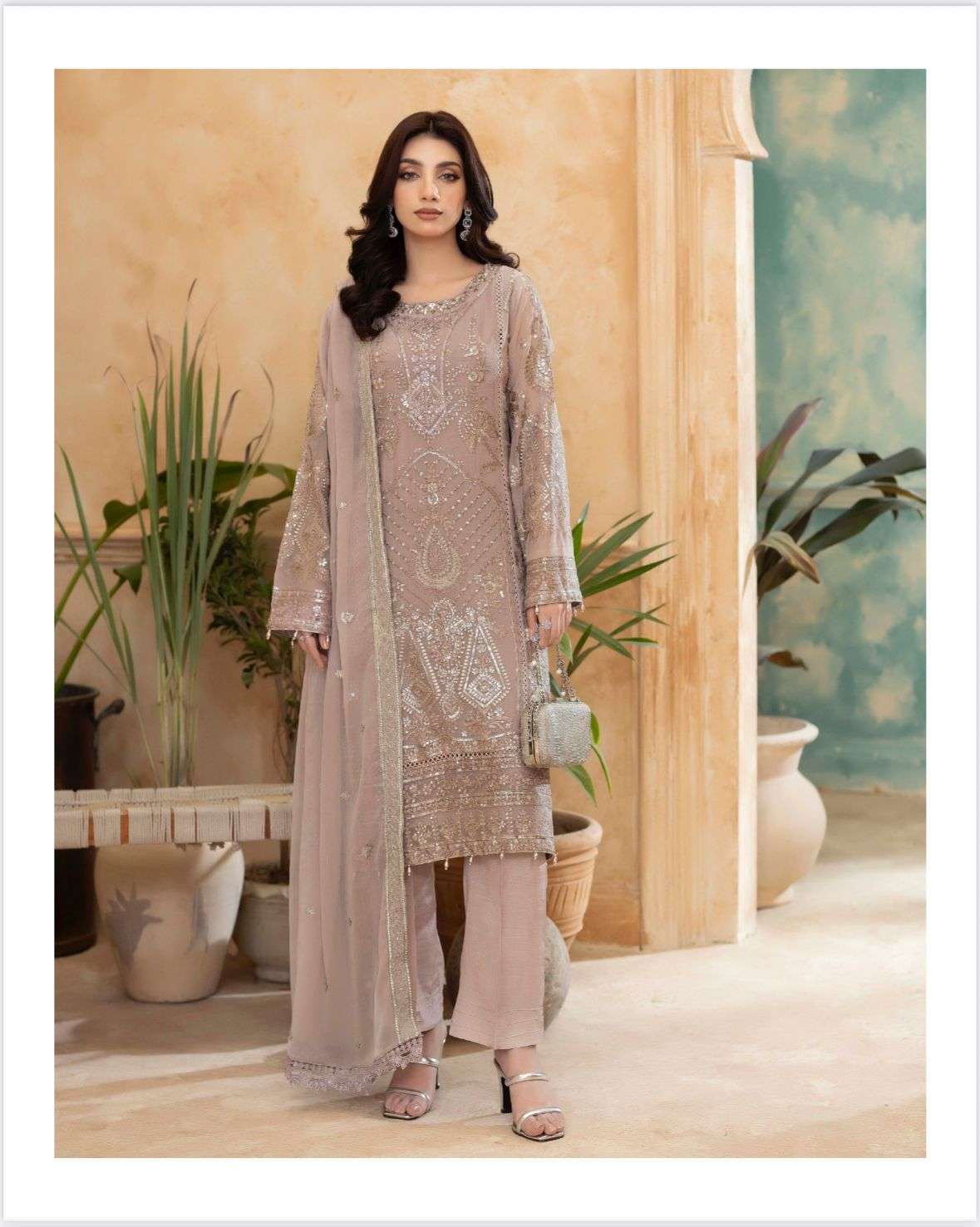 ZA Clothes Luxury Chiffon Vol-02 BY ZA-01