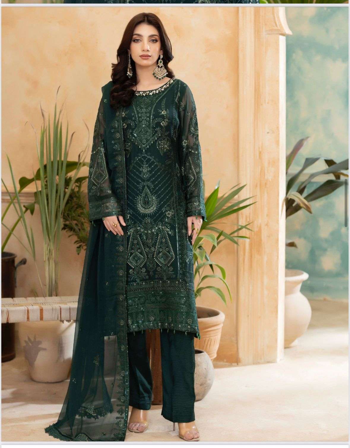 ZA Clothes Luxury Chiffon Vol-02 BY ZA-04