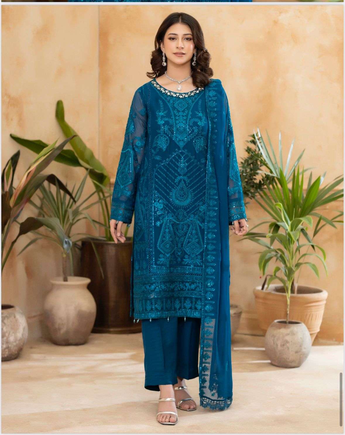 ZA Clothes Luxury Chiffon Vol-02 BY ZA-06