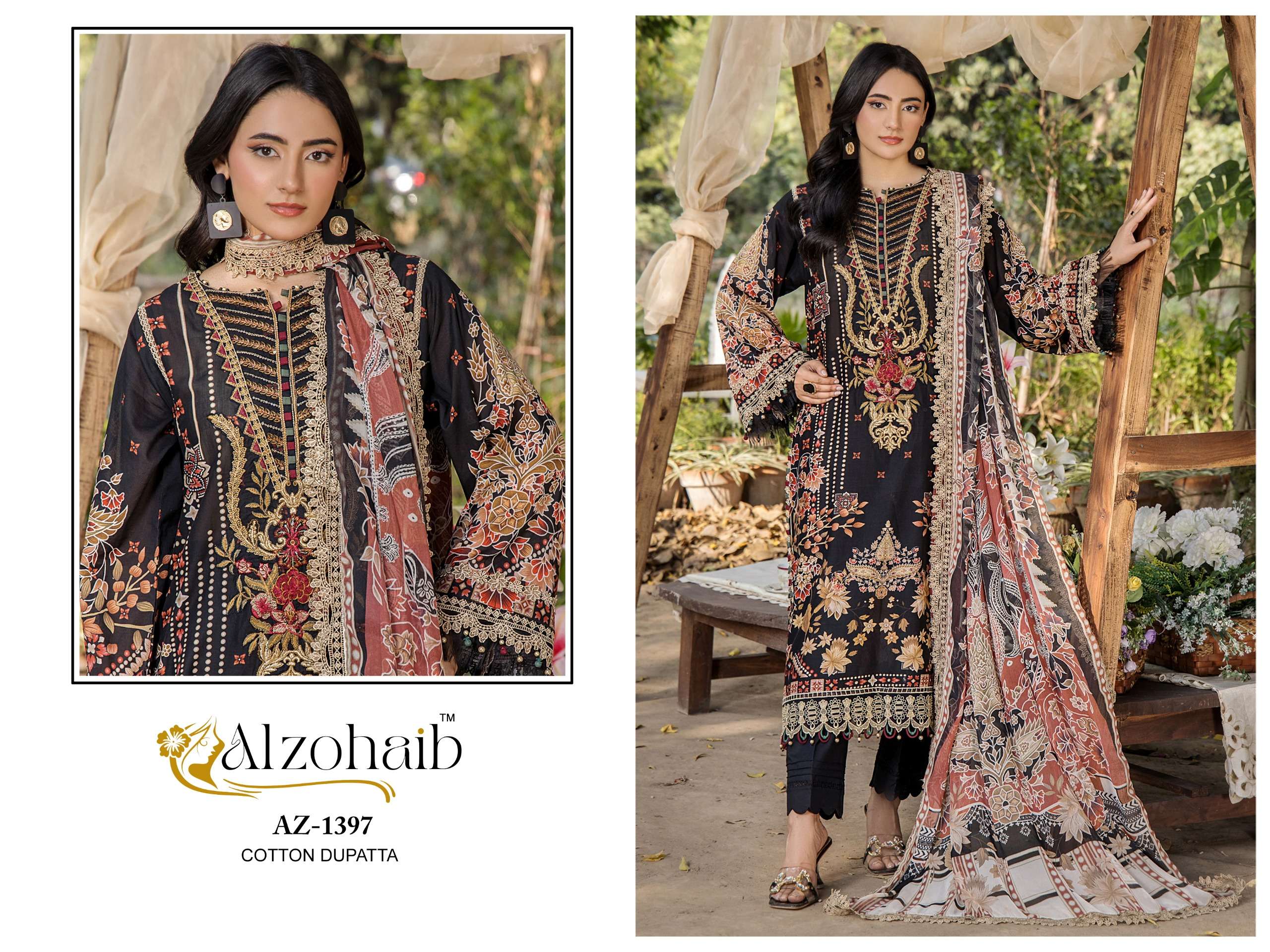 AALSHA VOL 2 D.No AZ-1394-1395-1396-1397 by ALZOHAIB-03