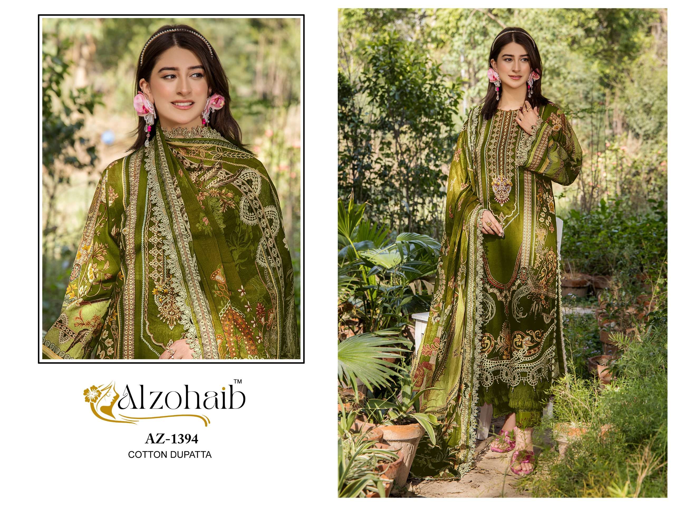 AALSHA VOL 2 D.No AZ-1394-1395-1396-1397 by ALZOHAIB-04