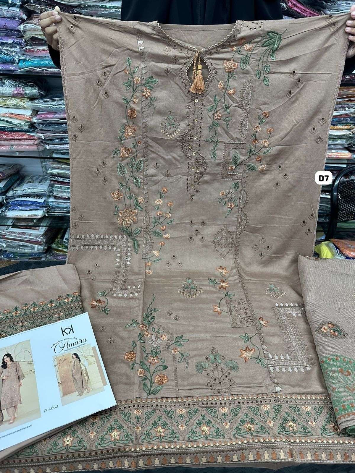 AMAIRA Semi-Stitched Collection By Tawakkal-12