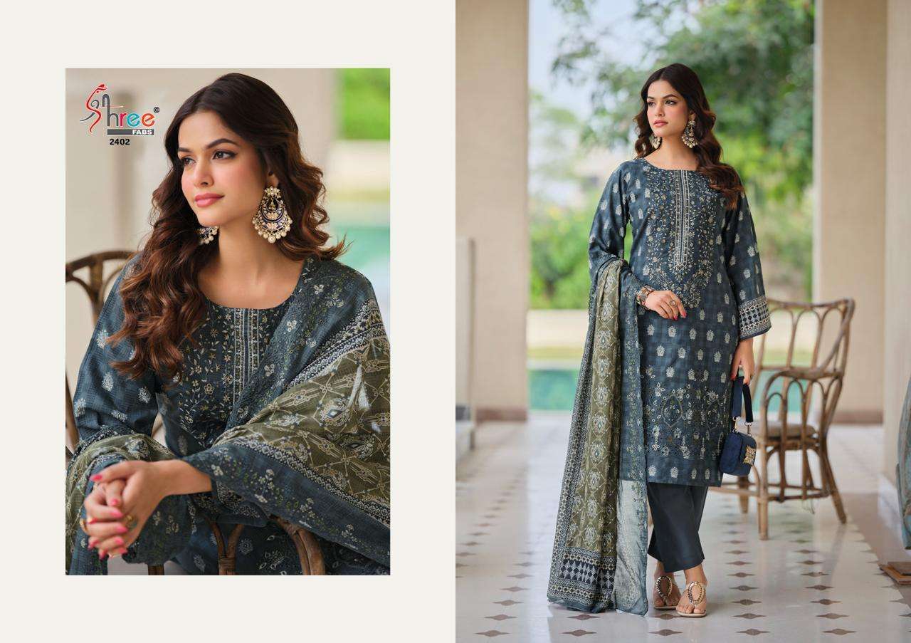 BIN SAEED LAWN COLLECTION VOL-24 BY SHREE-02